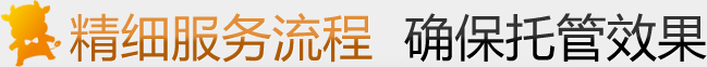 精細(xì)服務(wù)流程，確保托管效果