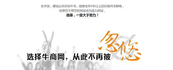 牛商網(wǎng)營(yíng)銷型網(wǎng)站