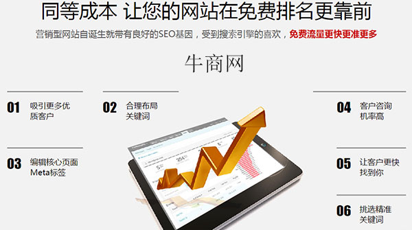 營(yíng)銷(xiāo)型網(wǎng)站受搜索引擎的青睞